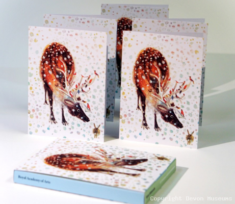 Brian Wildsmith reindeer Christmas card pack product photo